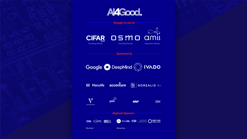 2021 CIFAR-OSMO AI4Good Lab Partnerships